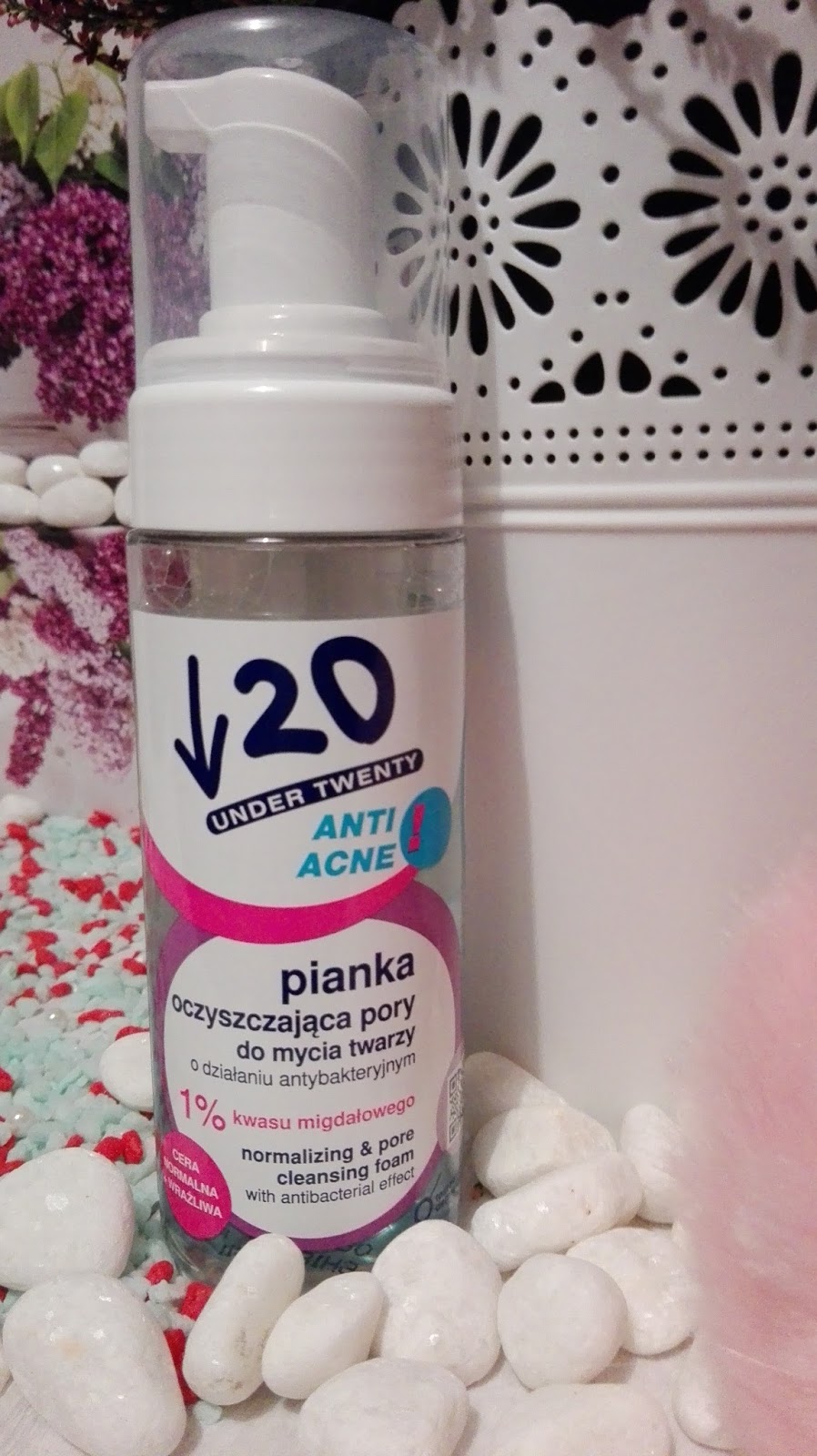 under twenty anti acne pianka do mycia twarzy oczyszczająca pory