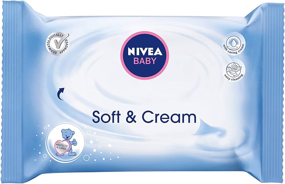 nivea baby soft easy chusteczki nawilżane