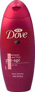 dove pro-age szampon do włosów regenerujący 250ml opinie