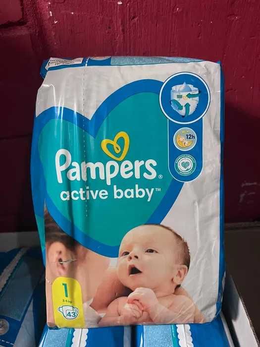 pampers active baby 1 43szt 2-5kg