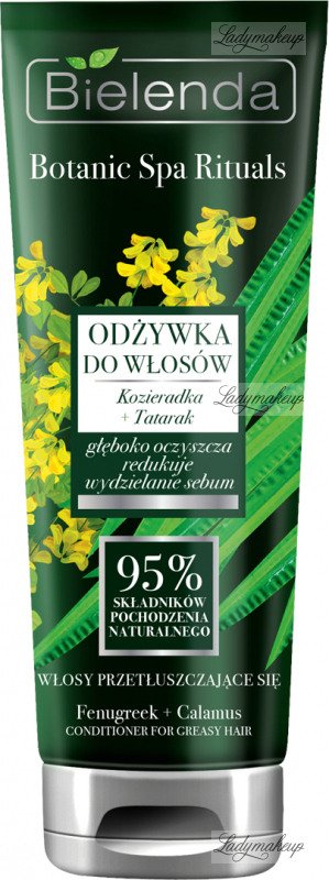 botanic spa rituals kozieradka tatarak szampon do włosów przetłuszczających się