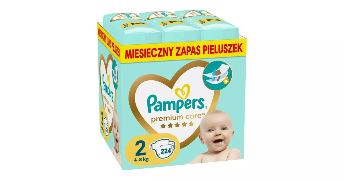 pieluchy pampers premium midi 204