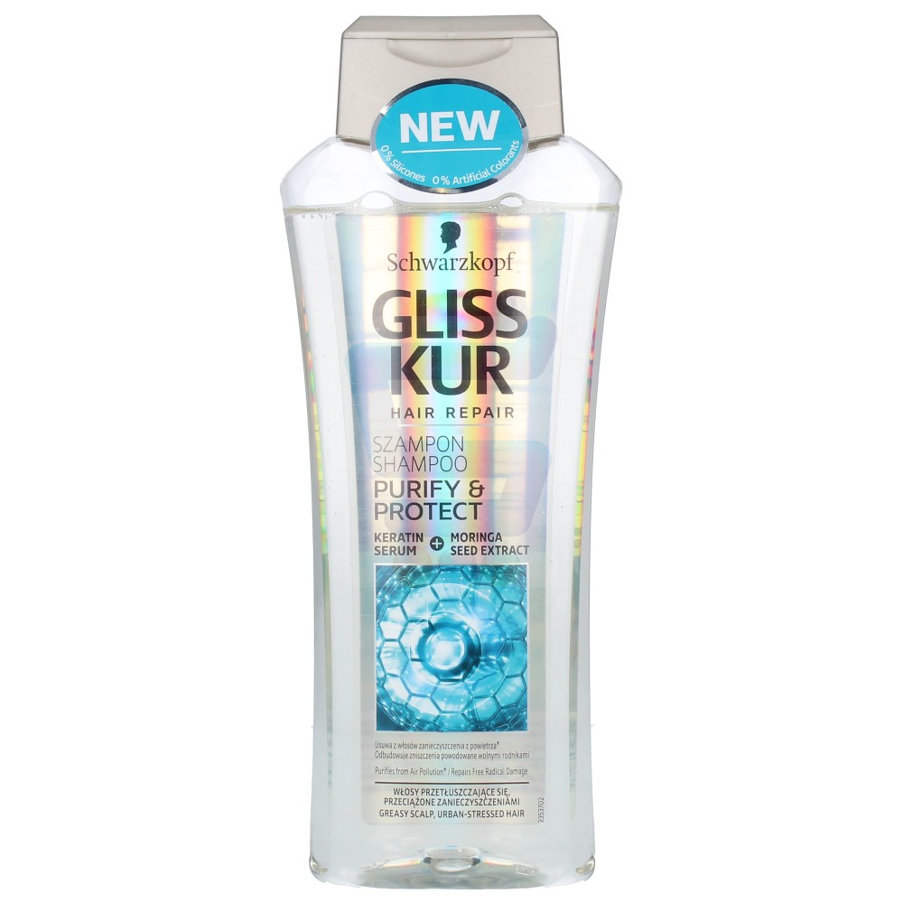 gliss kur szampon purify protect