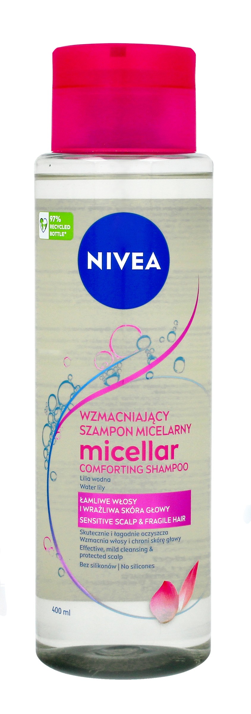 nivea micelarny szampon lilia