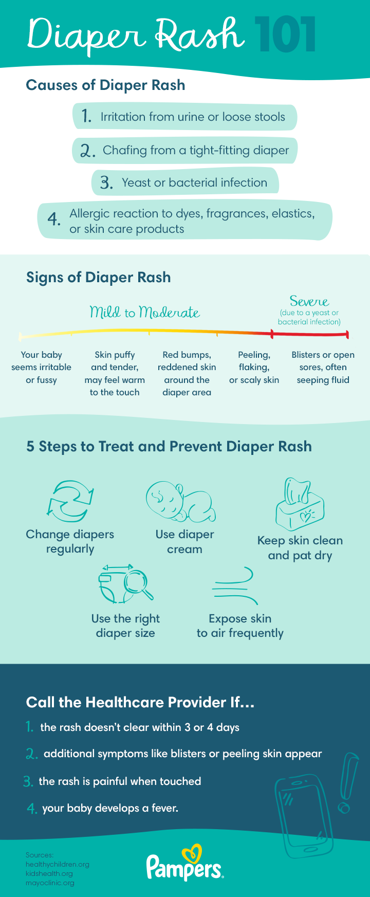 pampers diaper rash