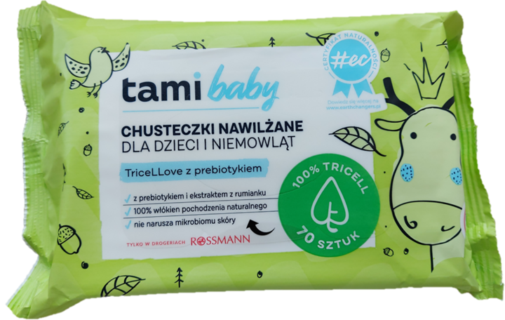 chusteczki nawilżane tami natural care