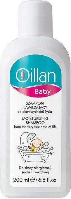 oillan baby szampon nawilżający 200 ml