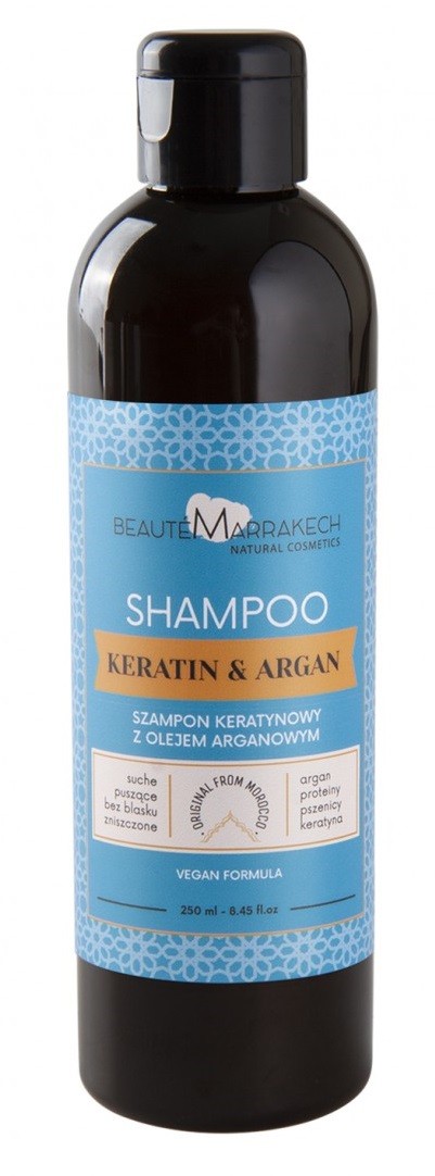 beaute marrakech szampon arganowy z keratyną