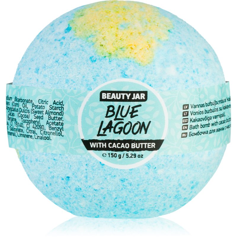 Beauty Jar „Blue Lagoon” - bomba do kąpieli z masłem kakaowym 150g