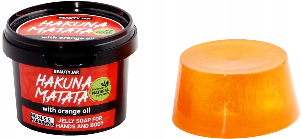 Beauty Jar „Hakuna Matata” - mydło w żelu do rąk i ciała 130g