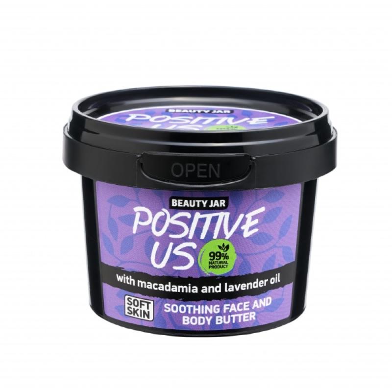 Beauty Jar „Positive Us” – łagodzące masło do twarzy i ciała 90g