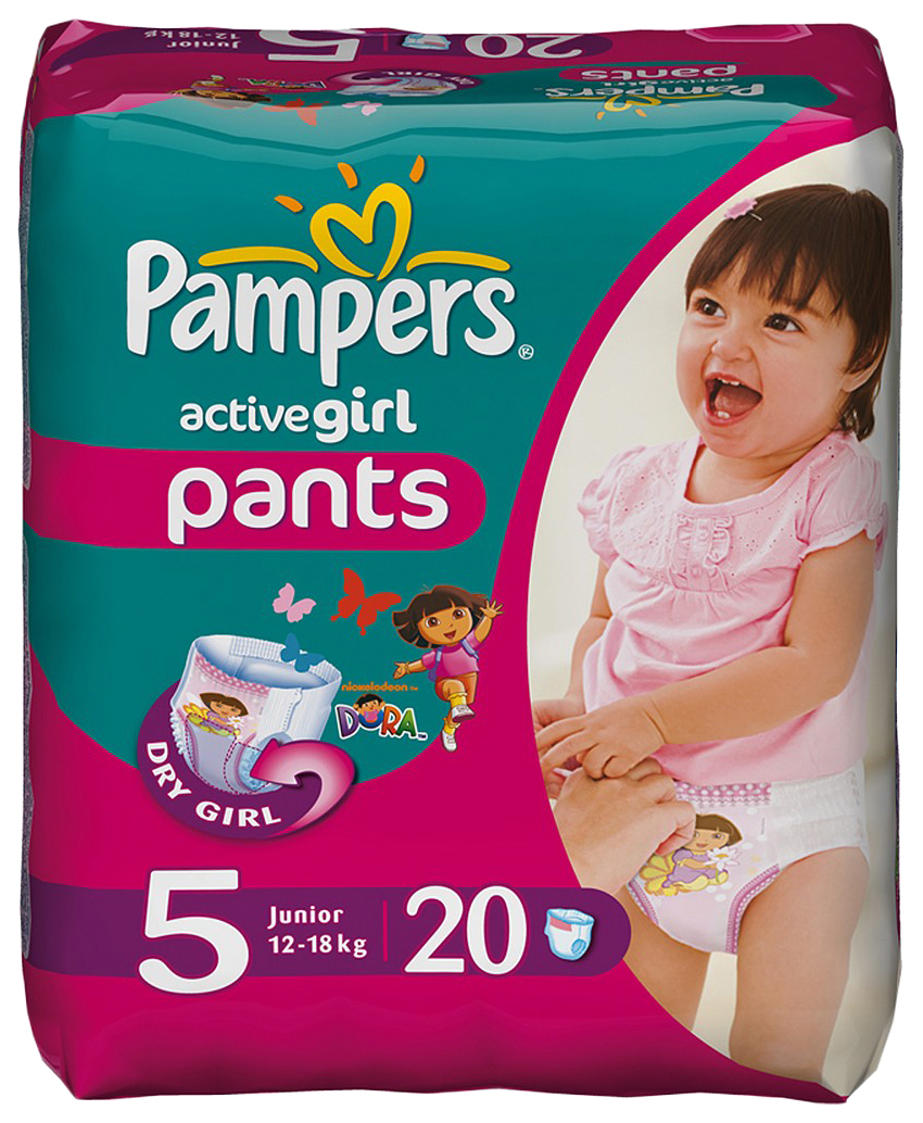 pampers active girl gdzoe