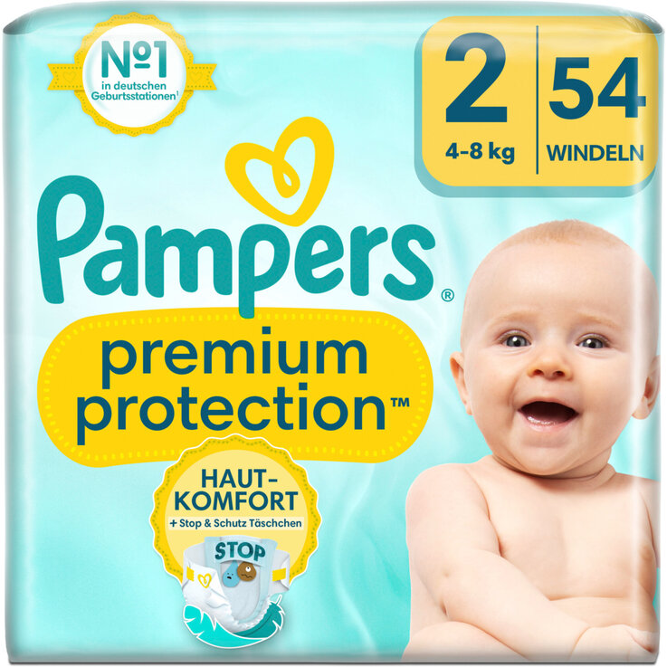 pampers premium protection size 2