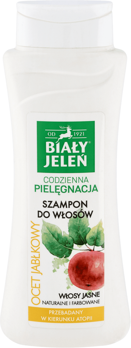 biały jeleń szampon i odźywka do włosów blond