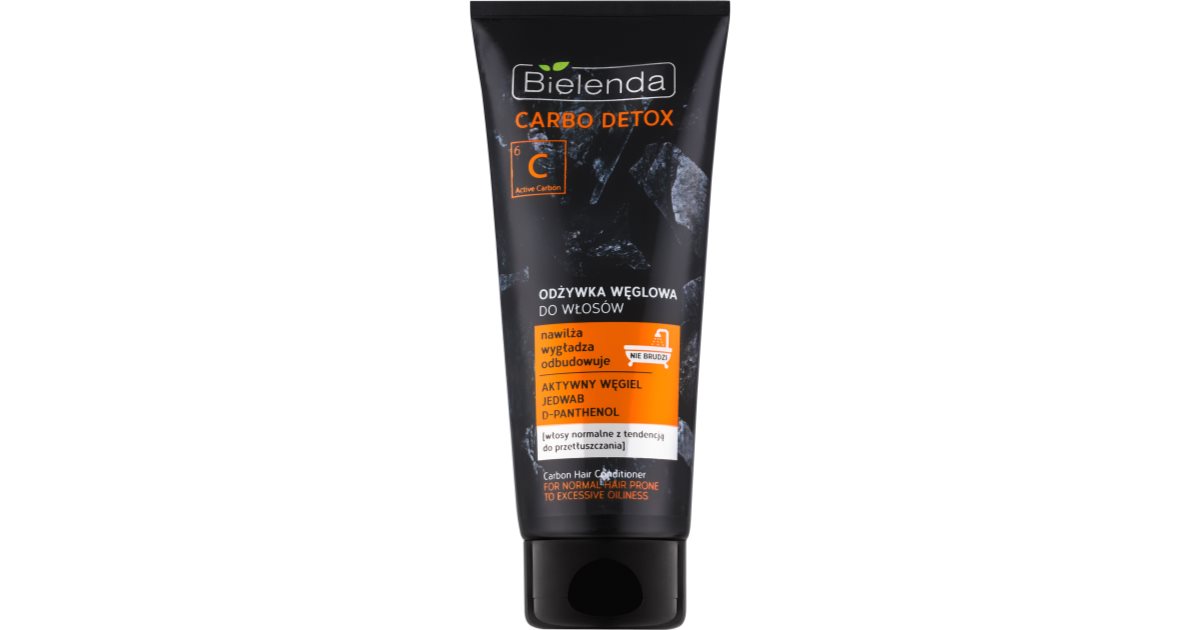 bielenda carbo detox odżywka węglowa do włosów 200 ml