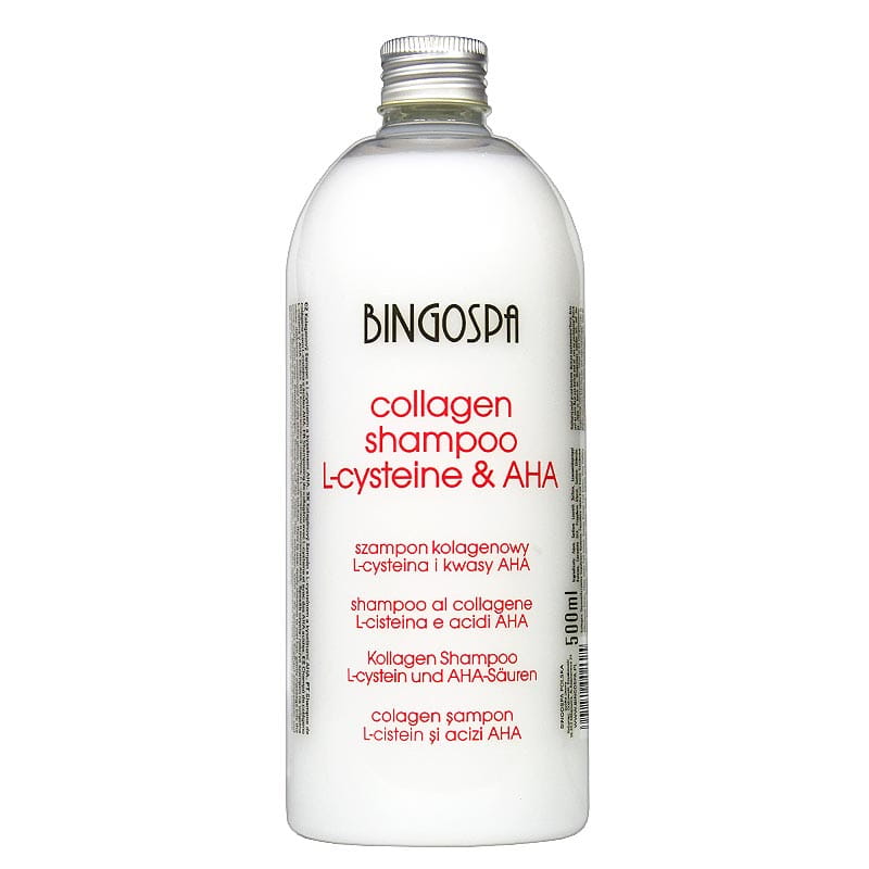 bingospa collagen shampoo kolagenowy szampon do włosów z olejkiem jojoba