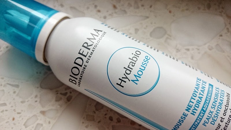 bioderma hydrabio mousse nawilżająca pianka do mycia twarzy