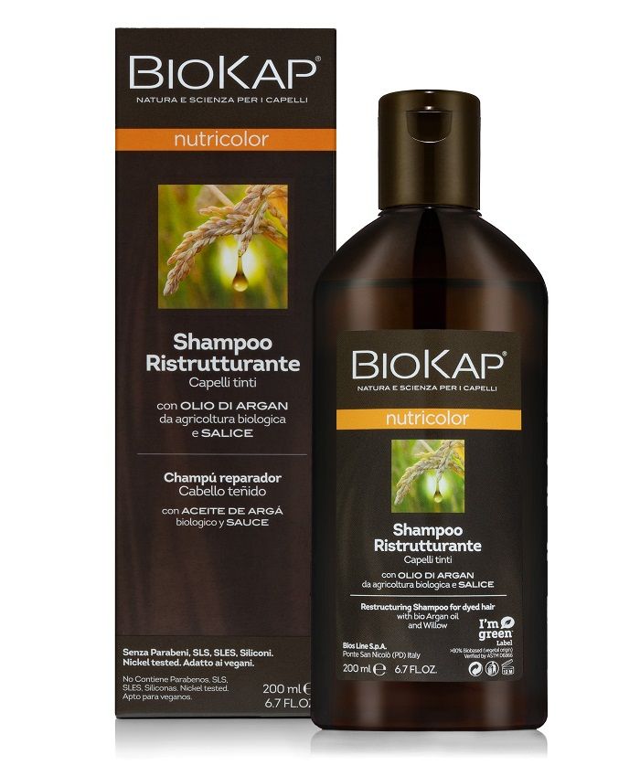 biokap szampon odbudowujacy 200 ml nutricolor