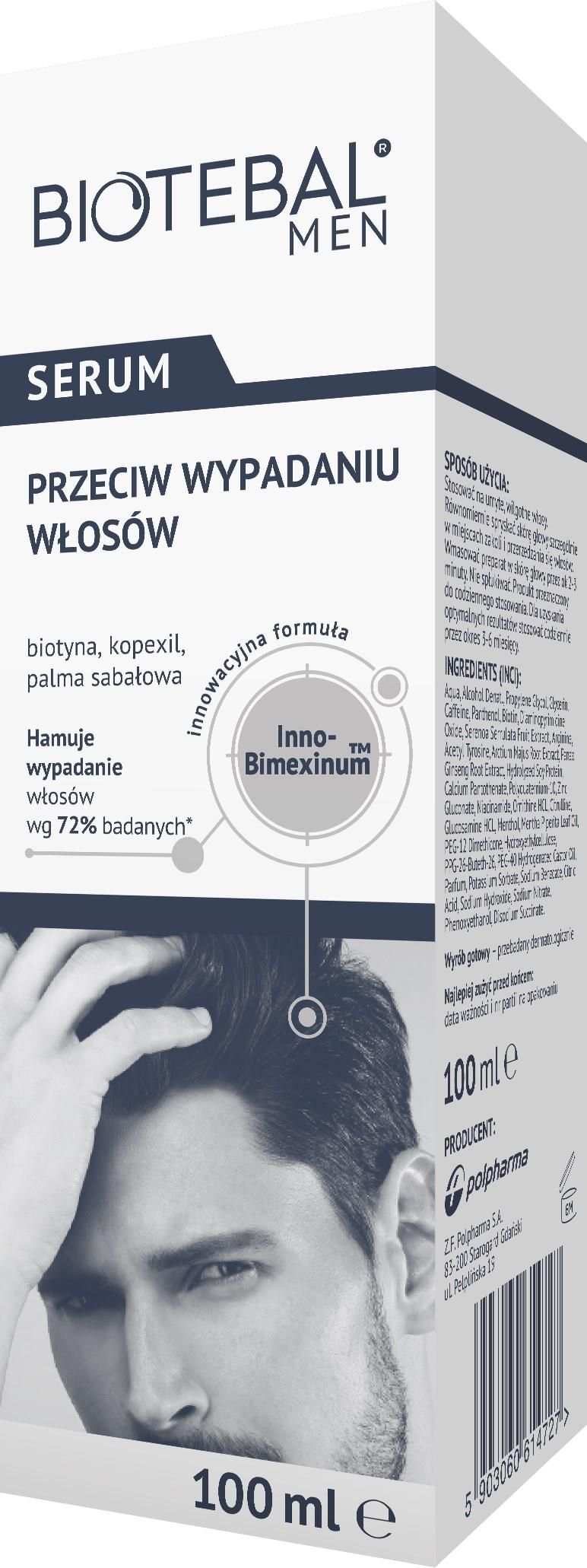 biotebal szampon i serum dla mężczyzn