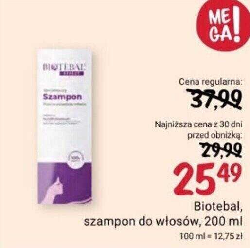 biotebal szampon i serum rossmann