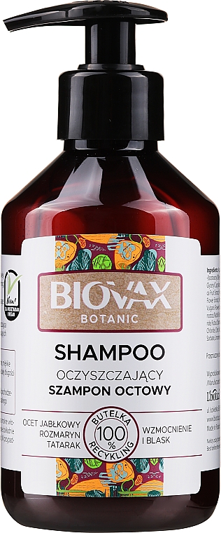 biovax botanic miceralny szampon do włosów