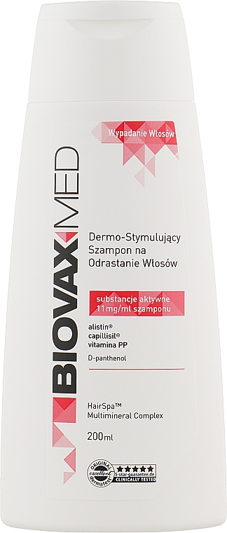 biovax med szampon na odrastanie włosów 200 ml