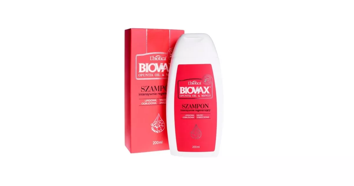 biovax opuntia oil & mango szampon cena