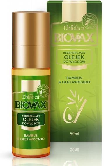 biovax regenerujacy olejek do włosów