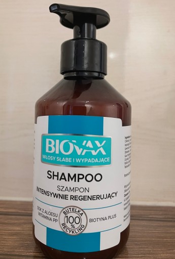 biovax szampon biotyna plus