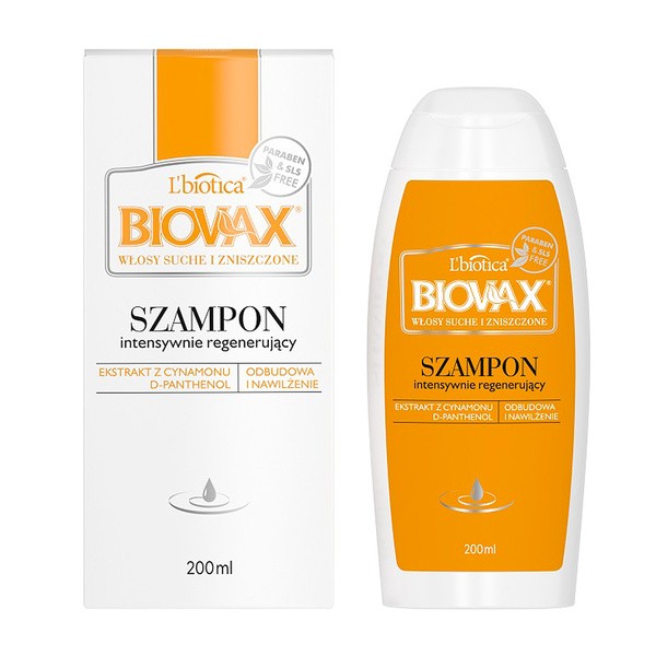 biovax szampon dla włosów suchych 400ml doz