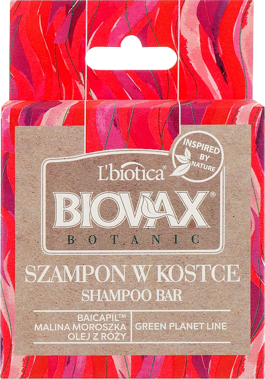 biovax szampon w kostce malina recenzja