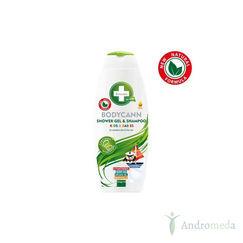 bodycann szampon konopny dla dzieci 250ml