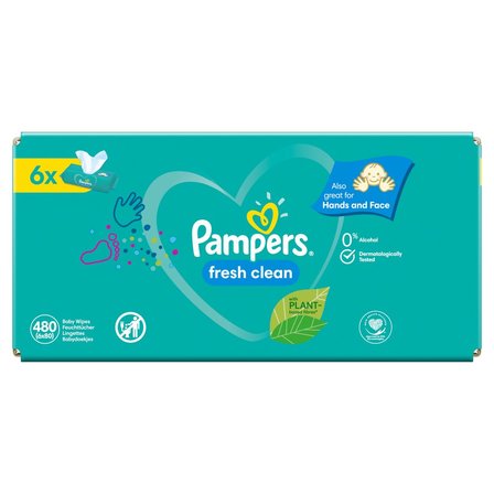 skład chusteczki pampers natural clean