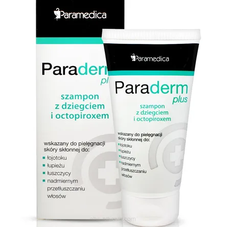 paraderm plus szampon z dziegciem i octopiroxem 150 ml