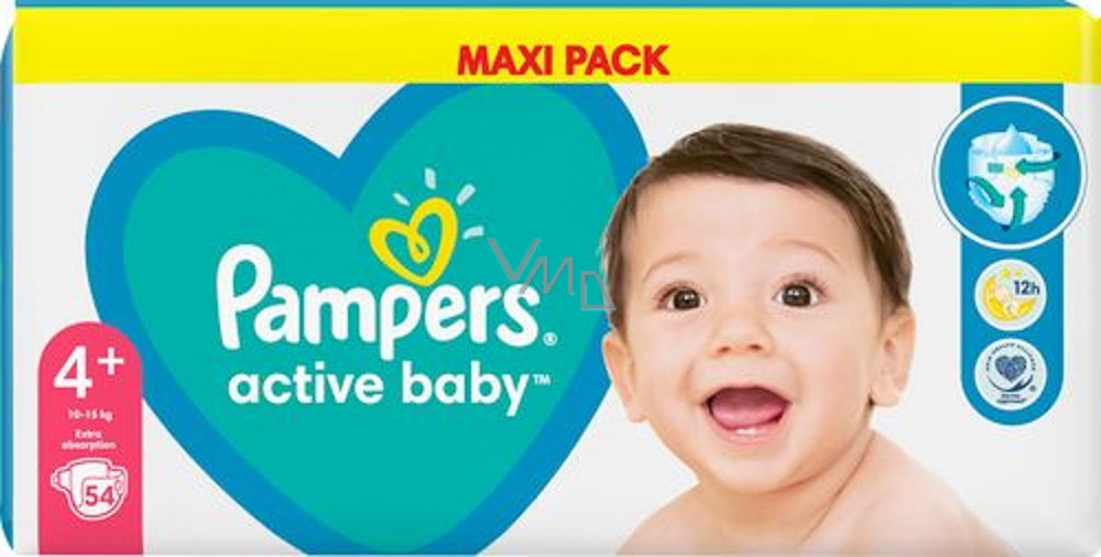 pampers active baby 4 plus