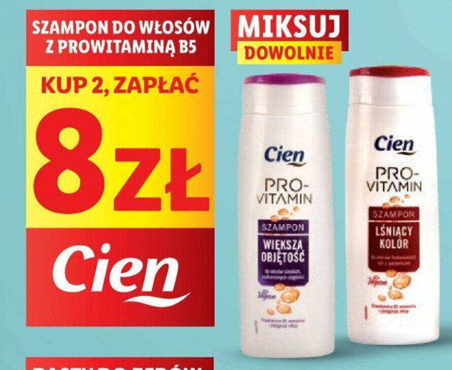 cien odżywka do włosów z prowitaminą b5