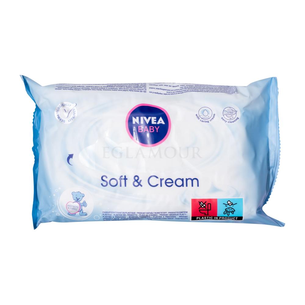 nivea baby soft easy chusteczki nawilżane