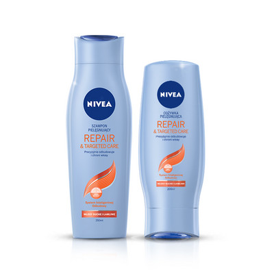 szampon do włosów nivea targeted care