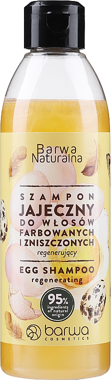 regenerujący szampon jajeczny z kompleksem witamin barwa naturalna blog