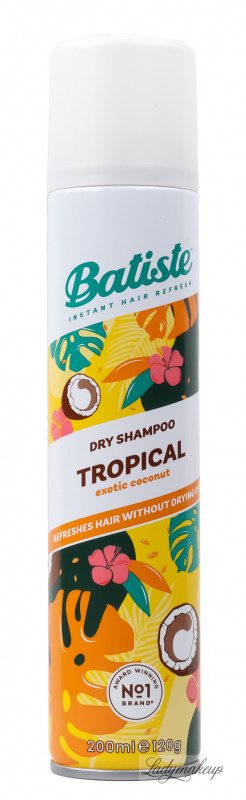 batiste dry shampoo tropical suchy szampon do włosów 200 ml