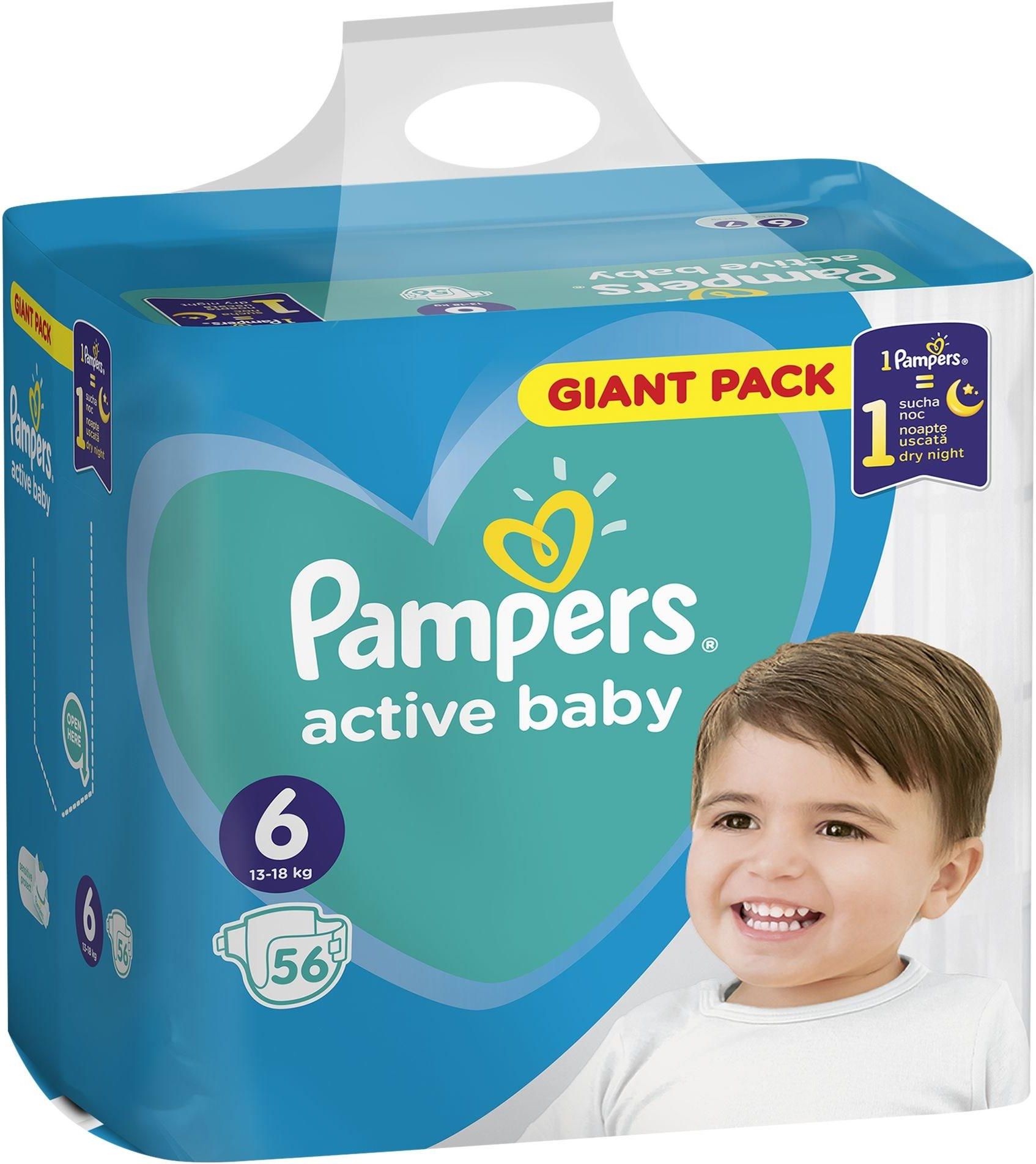 pampers active baby 6 ceneo