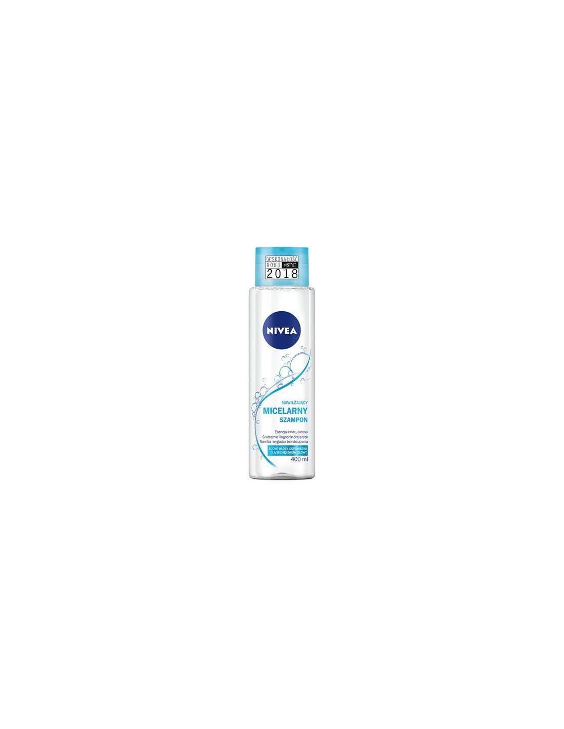 nivea micelarny szampon nawilżający do włosów 400ml