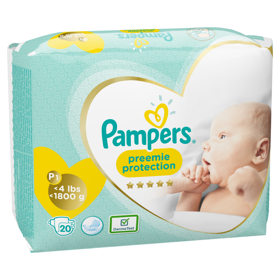 pampers preemie protection p1