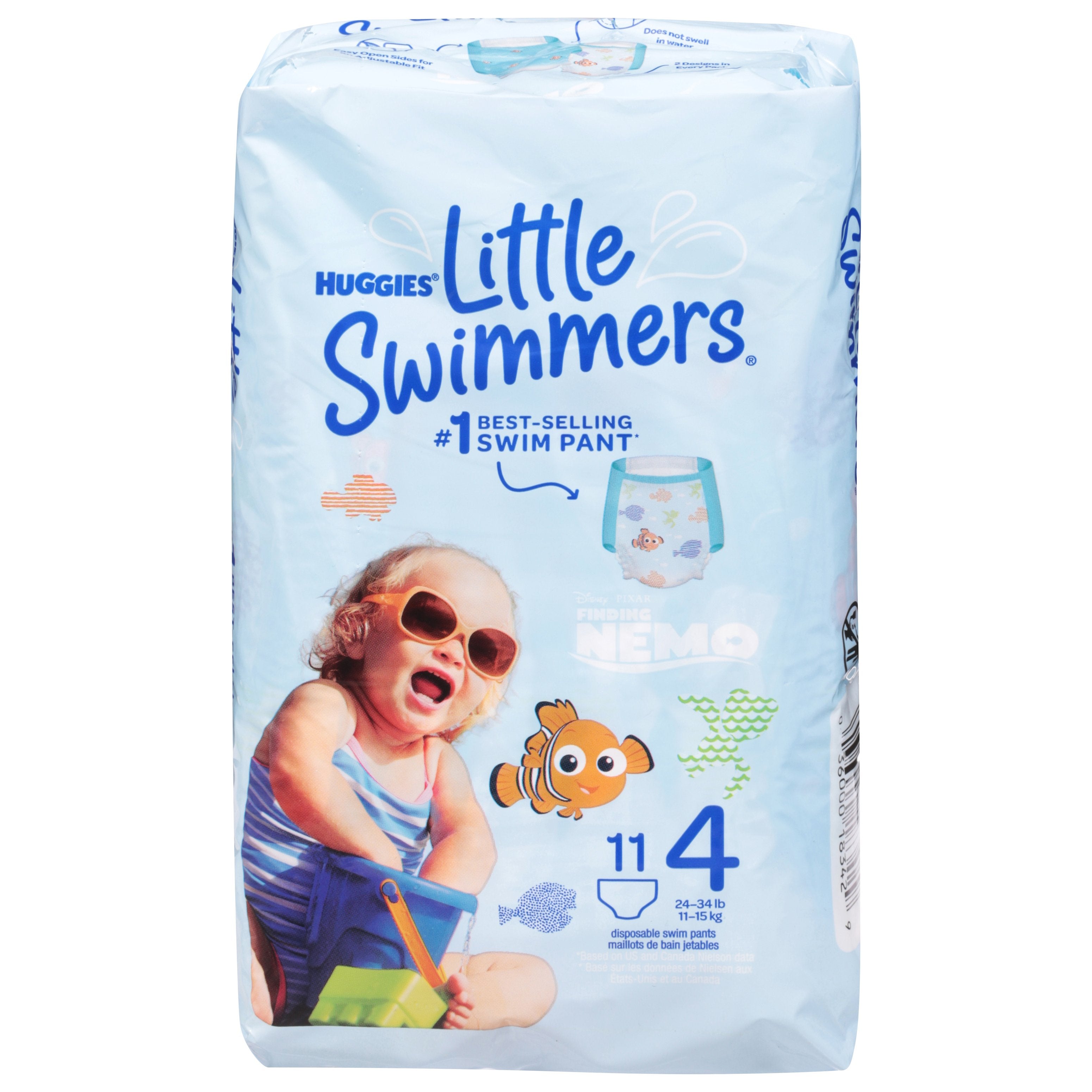 huggies little swimmers 11-15 kg 11 szt