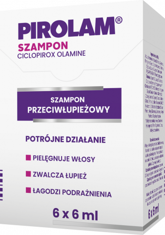 szampon pirolam saszetki