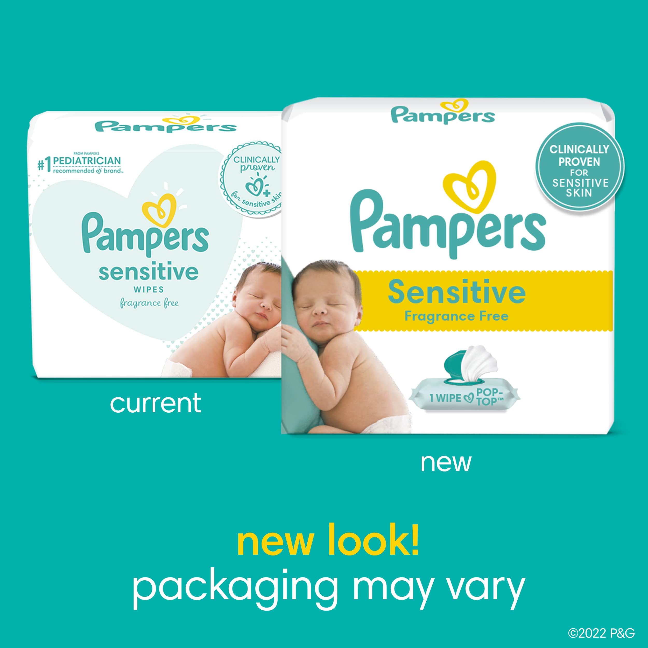 pampers new born husteczki