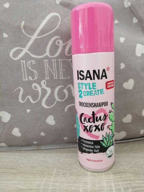 isana style 2 create suchy szampon efekt