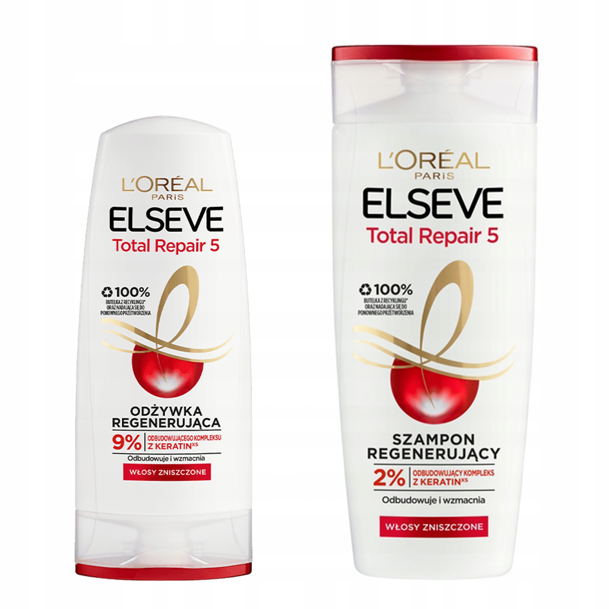 zestaw szampon odżywką loreal