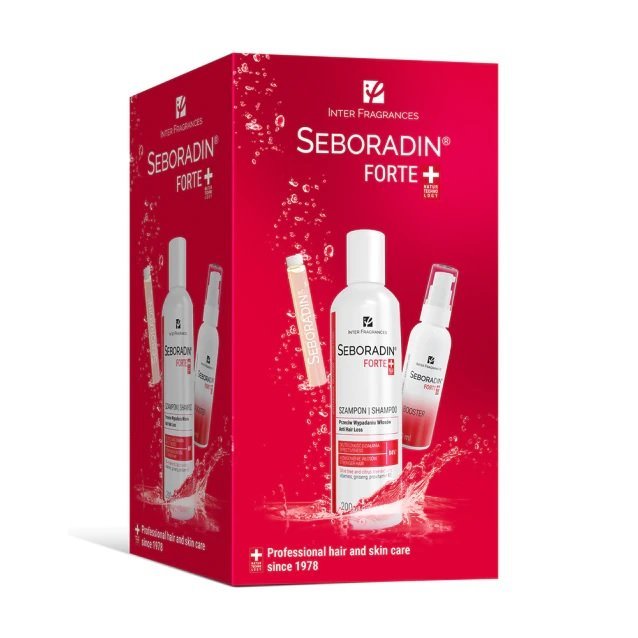 seboradin szampon przeciwłupieżowy 200ml mini szampon 50ml zestaw