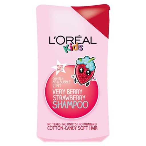 loreal kids very berry strawberry odżywka do włosów truskawka 250ml